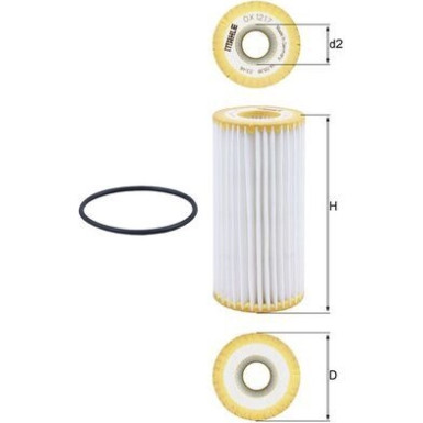 Ölfilter OX 1217D