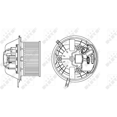 Innenraumgebläse 34169 Innenraumgebläse 34169