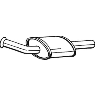 Bosal Mittelschalldämpfer 200-811