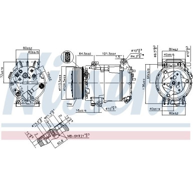 Kompressor, Klimaanlage 89481 Kompressor, Klimaanlage 89481