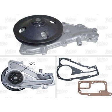 Valeo Wasserpumpe 506347