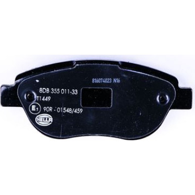 Hella Bremsbelagsatz, Scheibenbremse 8DB 355 011-331 Hella Bremsbelagsatz, Scheibenbremse 8DB 355 011-331