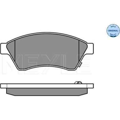 Meyle Bremsbelagsatz, Scheibenbremse MEYLE-ORIGINAL: True to OE 025 250 3118/W Meyle Bremsbelagsatz, Scheibenbremse MEYLE-ORIGINAL: True to OE 025 250 3118/W