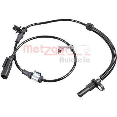 Metzger Sensor, Raddrehzahl 09001324