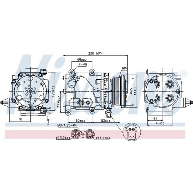 Kompressor, Klimaanlage 89228 Kompressor, Klimaanlage 89228