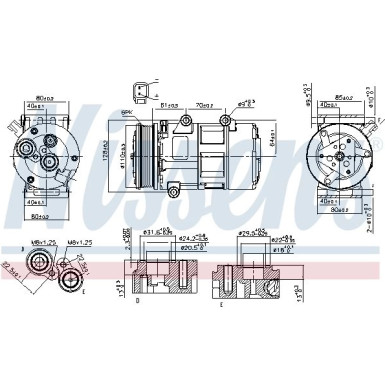 Kompressor, Klimaanlage 89326 Kompressor, Klimaanlage 89326
