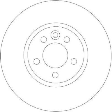 TRW Bremsscheibe DF4203 TRW Bremsscheibe DF4203