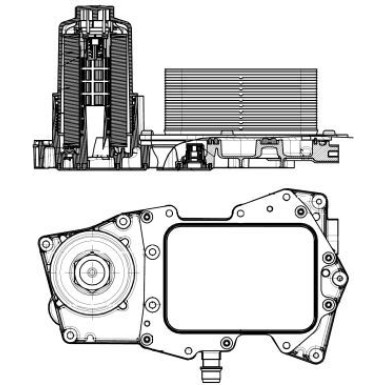 NRF Ölkühler, Motoröl EASY FIT 31827 NRF Ölkühler, Motoröl EASY FIT 31827