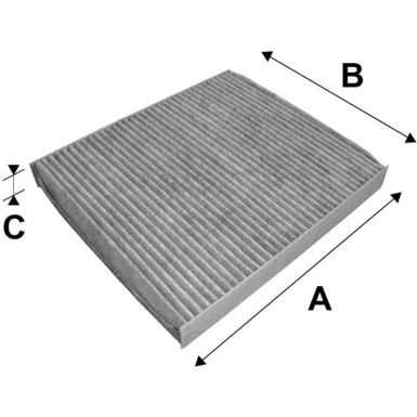 Filter, Innenraumluft 698739 Filter, Innenraumluft 698739
