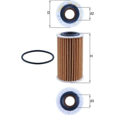 Ölfilter OX 1267D