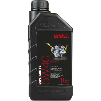 EMKA Motoröl Supersint FE 5W40, 1L Kan 0125075