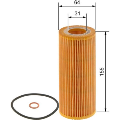BOSCH 1 457 429 185 Ölfilter BOSCH 1 457 429 185 Ölfilter