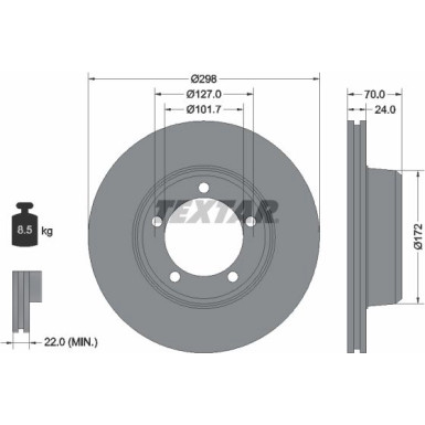 Bremsscheibe 92061300