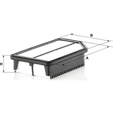 MANN-FILTER C 26 033 Luftfilter MANN-FILTER C 26 033 Luftfilter