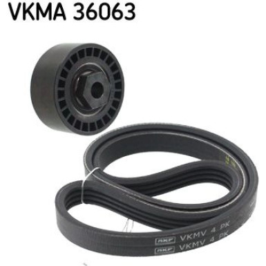 SKF Keilrippenriemensatz VKMA 36063