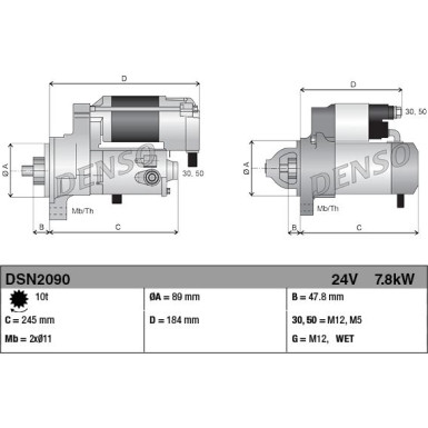 Starter DSN2090 Starter DSN2090