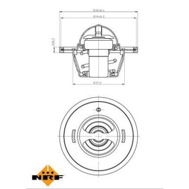 Thermostat, Kühlmittel 725183 Thermostat, Kühlmittel 725183