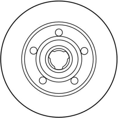 TRW Bremsscheibe DF2771