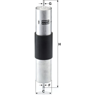 Kraftstofffilter WK 516/1 Kraftstofffilter WK 516/1