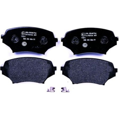 Hella Bremsbelagsatz, Scheibenbremse 8DB 355 006-771 Hella Bremsbelagsatz, Scheibenbremse 8DB 355 006-771