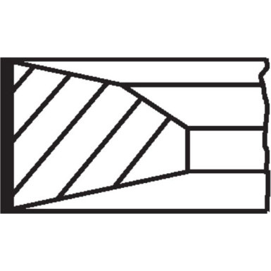 Mahle Kolbenringsatz 005 23 N0