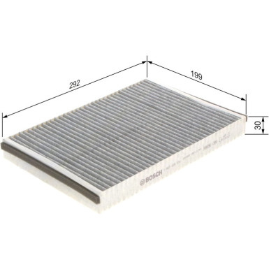 BOSCH 1 987 435 514 Innenraumfilter FILTER+ BOSCH 1 987 435 514 Innenraumfilter FILTER+