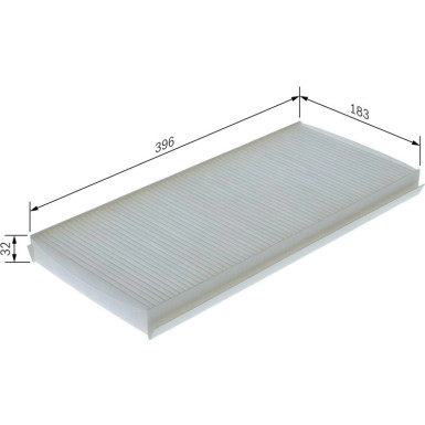 Filter, Innenraumluft 1 987 435 118