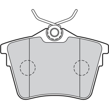 Valeo Bremsbelagsatz, Scheibenbremse ESSENTIAL 301664