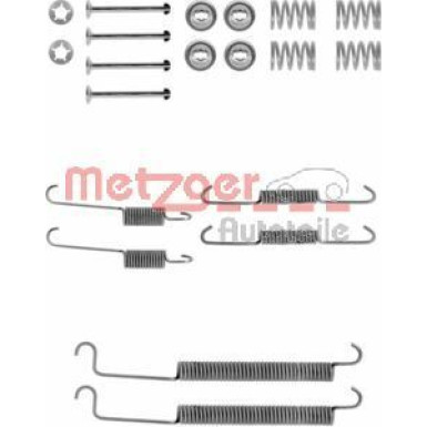 Metzger Zubehörsatz, Bremsbacken 105-0756