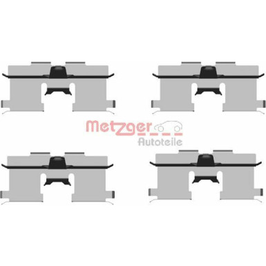 Metzger Zubehörsatz, Scheibenbremsbelag 109-1692