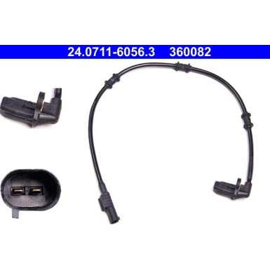 Sensor, Raddrehzahl 24.0711-6056.3 Sensor, Raddrehzahl 24.0711-6056.3