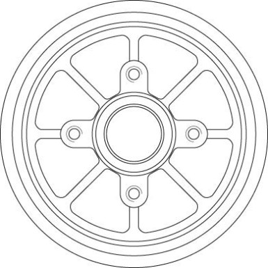 TRW Bremstrommel DB4220MR