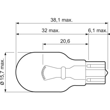 Valeo Glühlampe, Blinkleuchte ESSENTIAL 032215