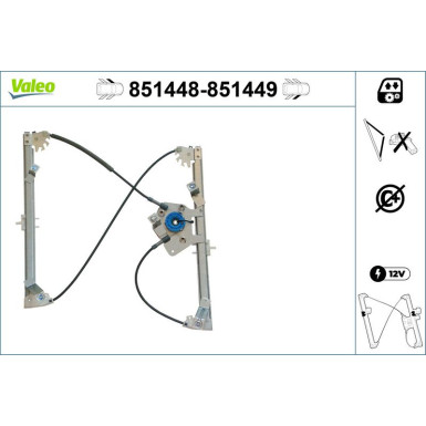 Valeo Fensterheber 851448