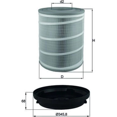 Luftfilter LX 3480KIT Luftfilter LX 3480KIT