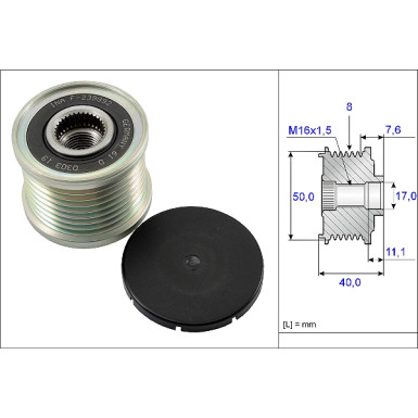 INA Generatorfreilauf 535 0119 10