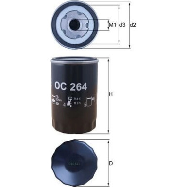 Knecht Ölfilter OC 264