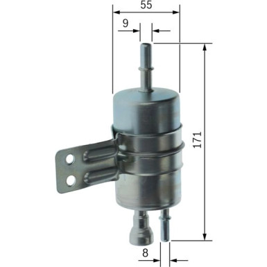 BOSCH Kraftstofffilter F 026 403 761
