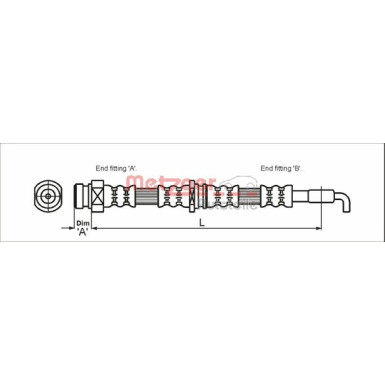 Bremsschlauch 4113669