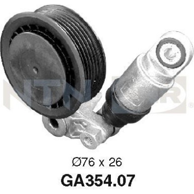 NTN-SNR Spannrolle, Keilrippenriemen GA354.07