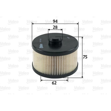 Valeo Kraftstofffilter 587929