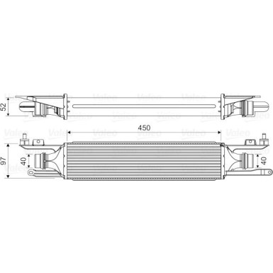 Ladeluftkühler 818578 Ladeluftkühler 818578