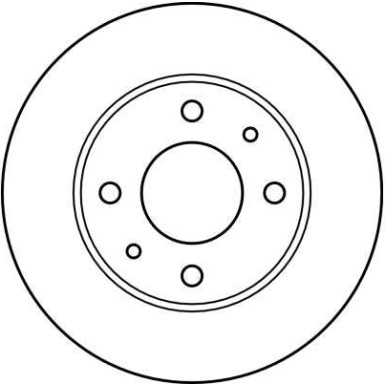 TRW Bremsscheibe DF2576