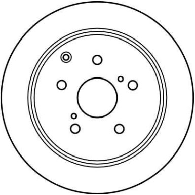 TRW Bremsscheibe DF4017