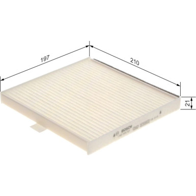 Filter, Innenraumluft 1 987 435 127 Filter, Innenraumluft 1 987 435 127