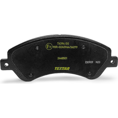 Textar Bremsbelagsatz, Scheibenbremse Q+ 2448501 Textar Bremsbelagsatz, Scheibenbremse Q+ 2448501