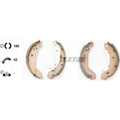 Bremsbackensatz 91053000 Bremsbackensatz 91053000