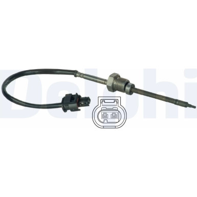 Delphi Sensor, Abgastemperatur TS30049 Delphi Sensor, Abgastemperatur TS30049
