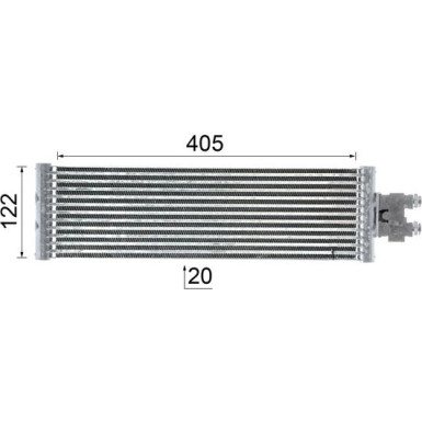 Mahle Ölkühler, Automatikgetriebe BEHR Premium Line CLC 64 000P
