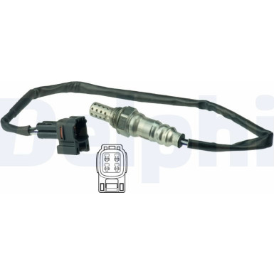 Delphi Lambdasonde ES20525-12B1 Delphi Lambdasonde ES20525-12B1